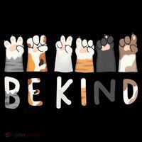 Be Kind Asl Sign Language Kindness Hand Talking Finger Signs Performance Shirt