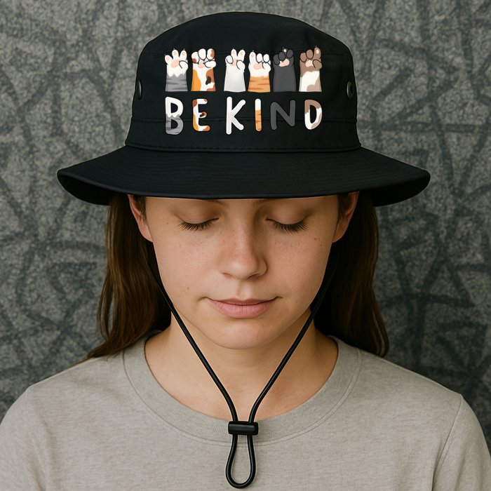 Be Kind Asl Sign Language Kindness Hand Talking Finger Signs Bucket Hat
