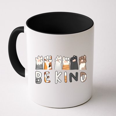 Be Kind Asl Sign Language Kindness Hand Talking Finger Signs Mug