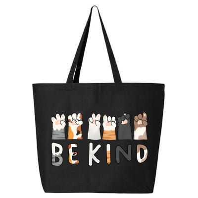 Be Kind Asl Sign Language Kindness Hand Talking Finger Signs 25L Jumbo Tote