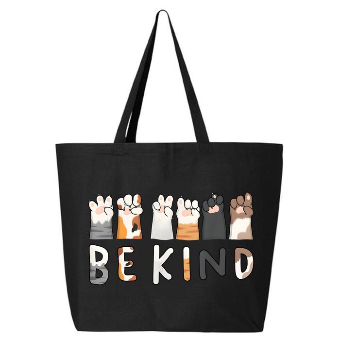 Be Kind Asl Sign Language Kindness Hand Talking Finger Signs 25L Jumbo Tote
