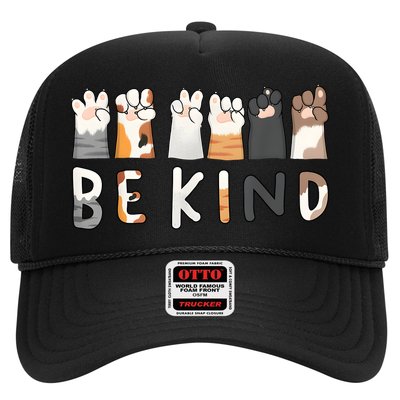 Be Kind Asl Sign Language Kindness Hand Talking Finger Signs Trucker Hat