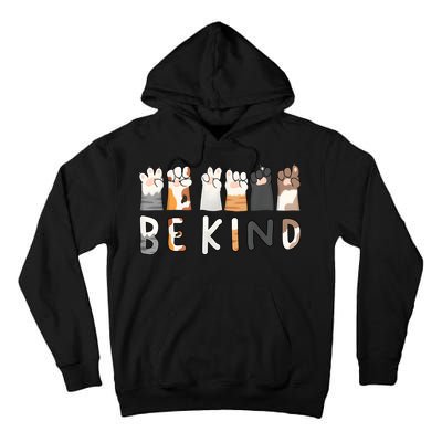 Be Kind Asl Sign Language Kindness Hand Talking Finger Signs Tall Hoodie