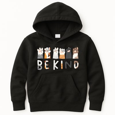 Be Kind Asl Sign Language Kindness Hand Talking Finger Signs Kids Hoodie