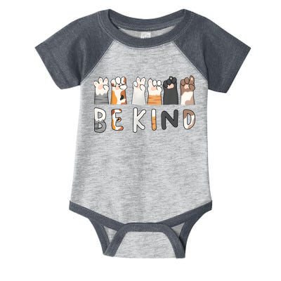 Be Kind Asl Sign Language Kindness Hand Talking Finger Signs Infant Baby Jersey Bodysuit
