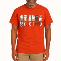Be Kind Asl Sign Language Kindness Hand Talking Finger Signs Tall T-Shirt