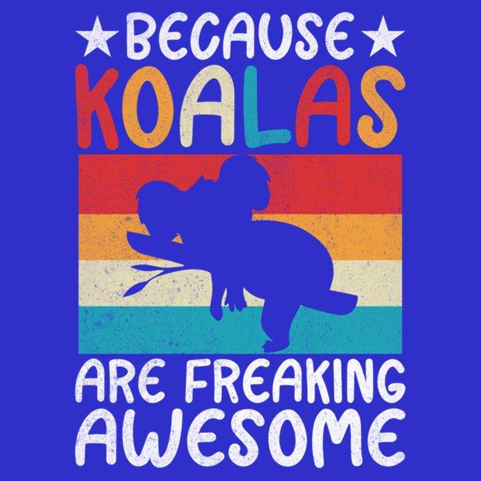 Because Koalas Are Freaking Awesome Koala Gift Zip Tote Bag