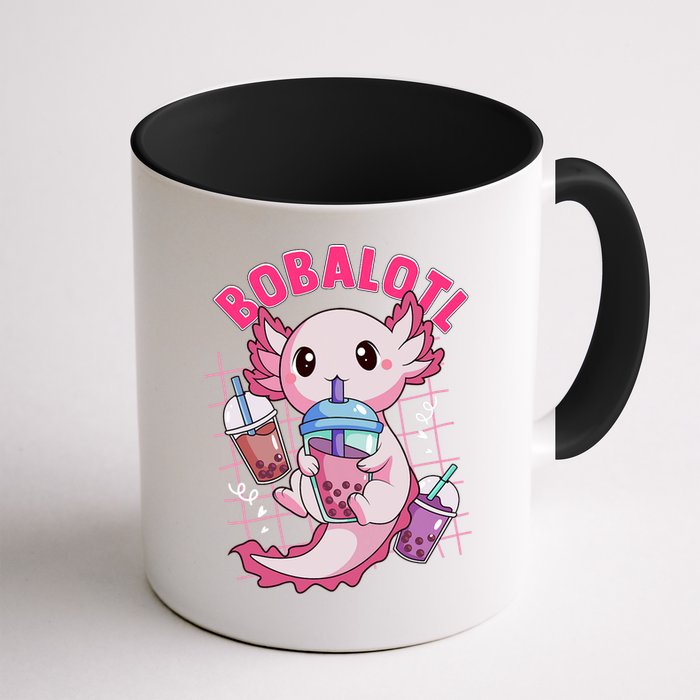 Bobalotl Kawaii Axolotl Drinking Boba Tea Pet Axolotl Lover  Mug