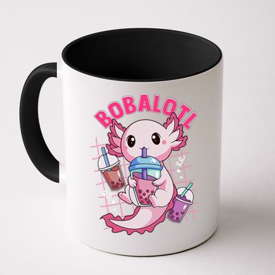 Bobalotl Kawaii Axolotl Drinking Boba Tea Pet Axolotl Lover  Mug
