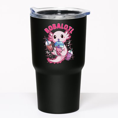 Bobalotl Kawaii Axolotl Drinking Boba Tea Pet Axolotl Lover  Tumbler