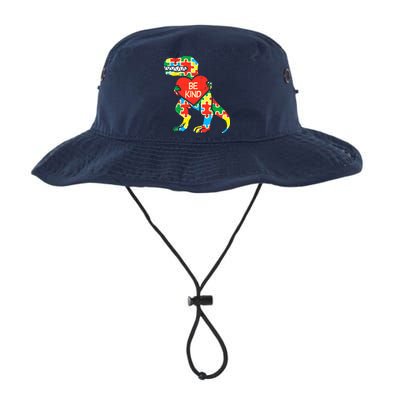 Be Kind Autism Awareness Dinosaur Boy Girl Toddlers Bucket Hat