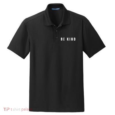 Be Kind Anti Bullying Awareness Dry Zone Grid Polo