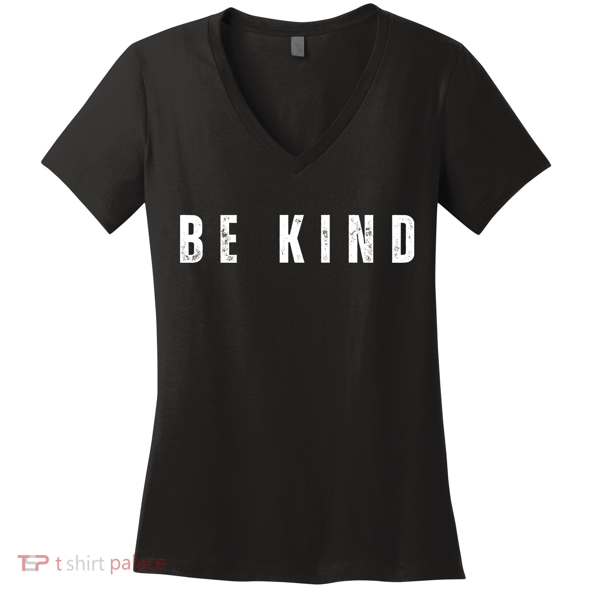 Be Kind Anti Bullying Awareness Women's V-Neck T-Shirt