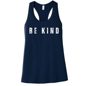 Be Kind Anti Bullying Awareness Women's Racerback Tank