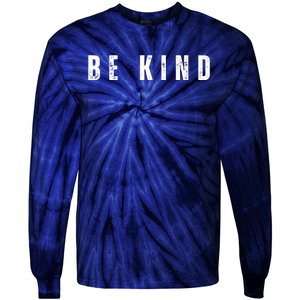 Be Kind Anti Bullying Awareness Tie-Dye Long Sleeve Shirt