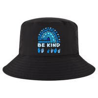 Be Kind Autism Awareness Rainbow Trendy BoHo Rainbow Leopard Print Cool Comfort Performance Bucket Hat