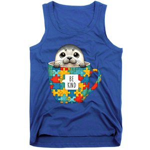 Be Kind Autism Awareness Kindness Month Gift Tank Top