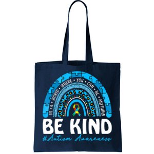 Be Kind Autism Awareness Tote Bag