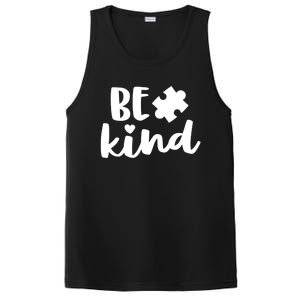 Be Kind Autism Mom Gift Awareness Puzzle Piece Kindness Cool Gift PosiCharge Competitor Tank