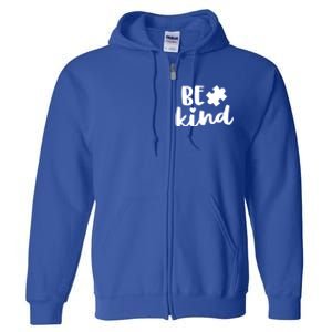 Be Kind Autism Mom Gift Awareness Puzzle Piece Kindness Cool Gift Full Zip Hoodie