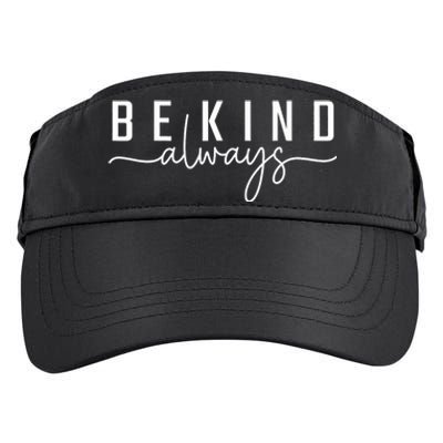 Be Kind Always Women Letter Print Inspirational Adult Drive Performance Visor