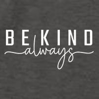 Be Kind Always Women Letter Print Inspirational Vector Backpack