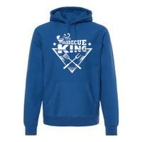 Barbecue King And Bbq Grill W Barbecue Accessories W Brisket Cute Gift Premium Hoodie