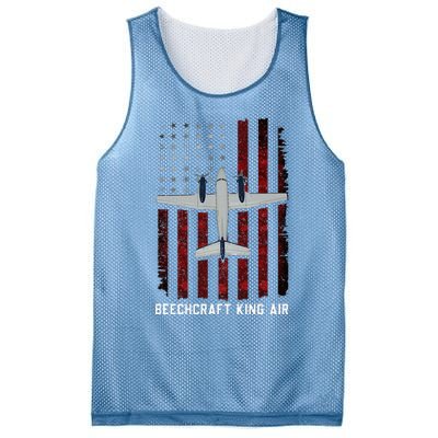 Beechcraft King Air Mesh Reversible Basketball Jersey Tank