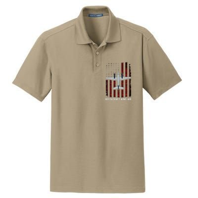 Beechcraft King Air Dry Zone Grid Polo