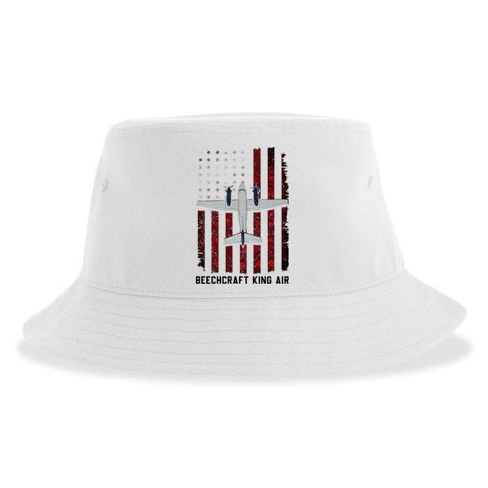 Beechcraft King Air Sustainable Bucket Hat