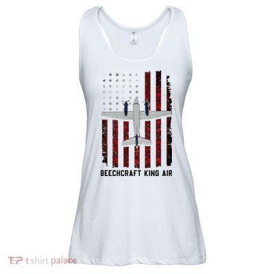 Beechcraft King Air Ladies Essential Flowy Tank