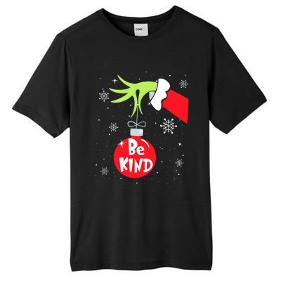 Be Kind At Anytime Teacher Jingle Ball Christmas Grinchmas Tall Fusion ChromaSoft Performance T-Shirt