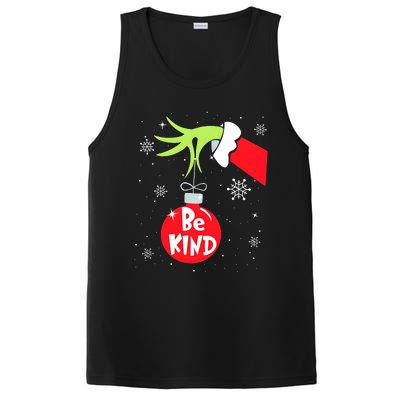 Be Kind At Anytime Teacher Jingle Ball Christmas Grinchmas PosiCharge Competitor Tank