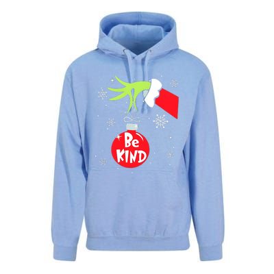 Be Kind At Anytime Teacher Jingle Ball Christmas Grinchmas Unisex Surf Hoodie