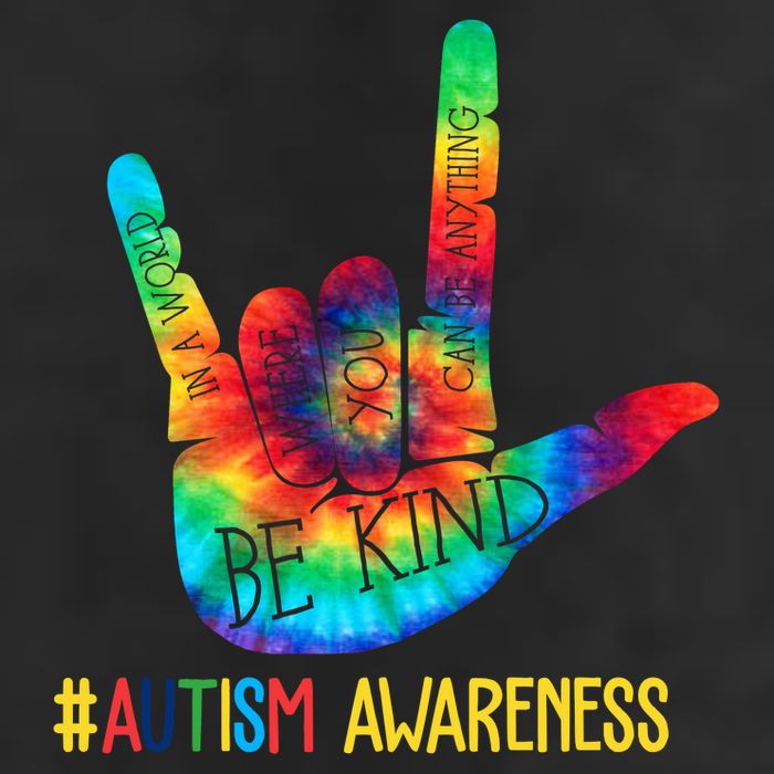 Be Kind ASL Love Sign Language Hand Autism Awareness 11oz C Handle Ceramic Mug