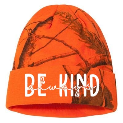 Be Kind Always Quote Kati Licensed 12" Camo Beanie