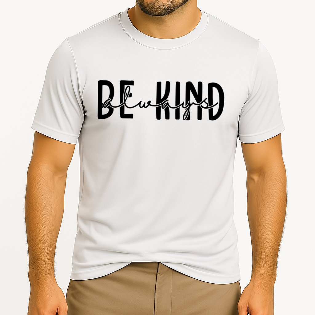 Be Kind Always Quote Performance Shirt