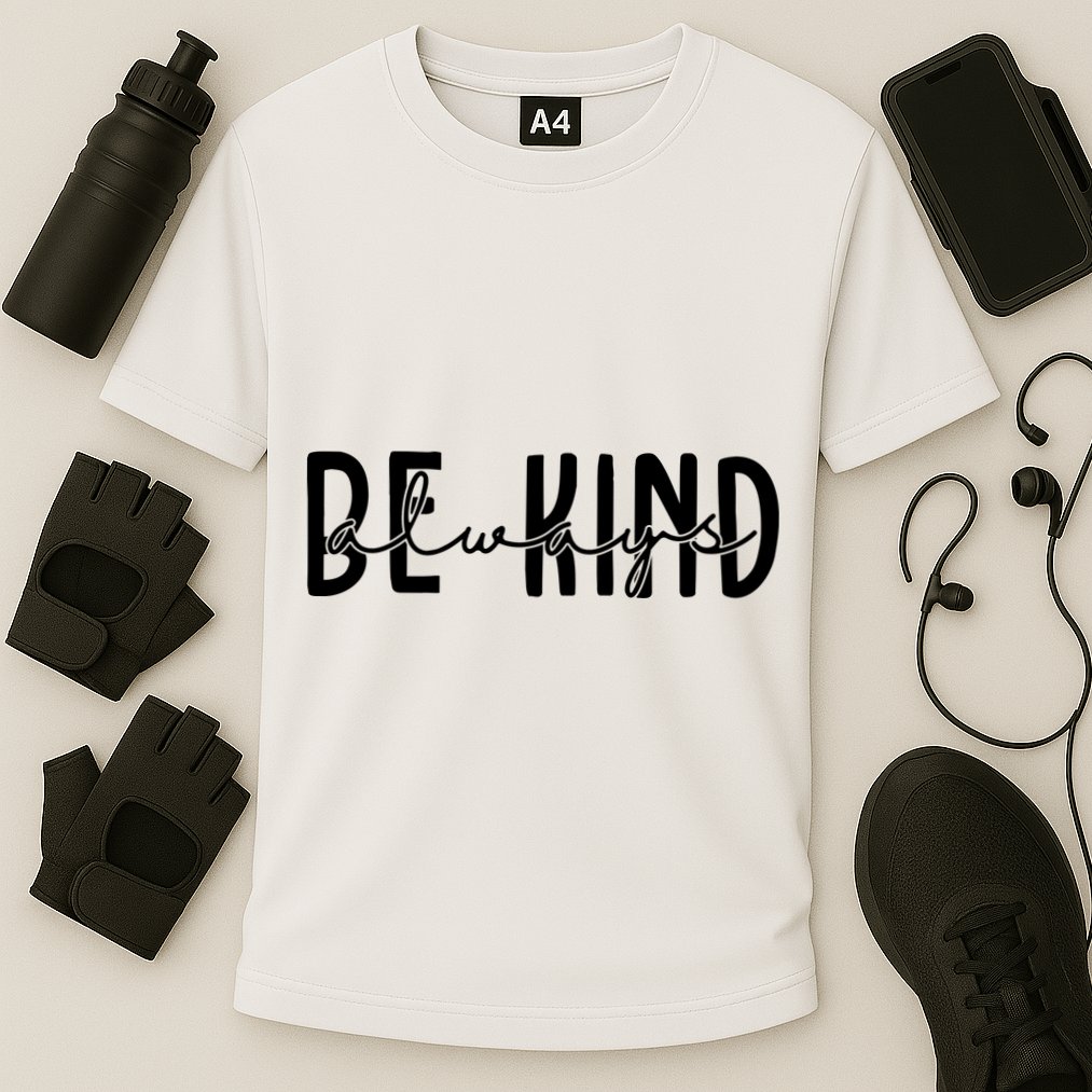 Be Kind Always Quote Performance Shirt
