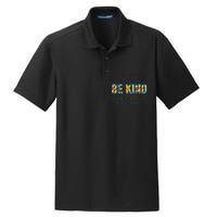 Be Kind Autism Awareness Special Education Autism Teacher Dry Zone Grid Polo