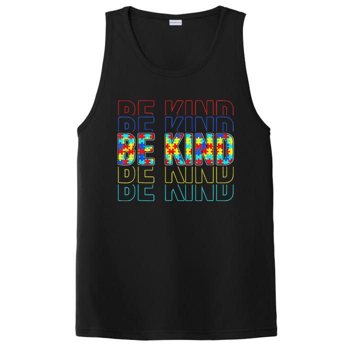 Be Kind Autism Awareness Special Education Autism Teacher PosiCharge Competitor Tank