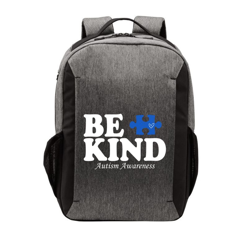 Be Kind Autism Awareness Puzzle Vector Backpack