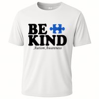 Be Kind Autism Awareness Puzzle Cooling Performance Crew T-Shirt