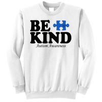 Be Kind Autism Awareness Puzzle Sweatshirt