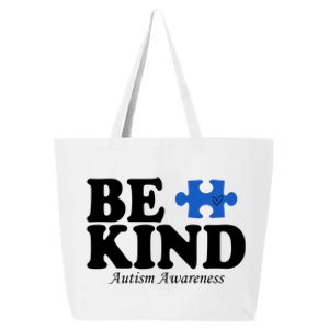 Be Kind Autism Awareness Puzzle 25L Jumbo Tote