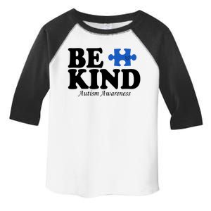 Be Kind Autism Awareness Puzzle Toddler Fine Jersey T-Shirt