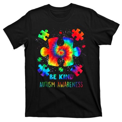 Be Kind Autism Awareness Rainbow T-Shirt