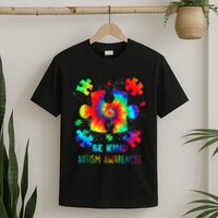 Be Kind Autism Awareness Rainbow T-Shirt