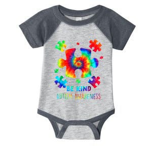 Be Kind Autism Awareness Rainbow Infant Baby Jersey Bodysuit