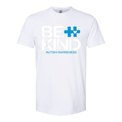 Be Kind Autism Awareness Softstyle® CVC T-Shirt