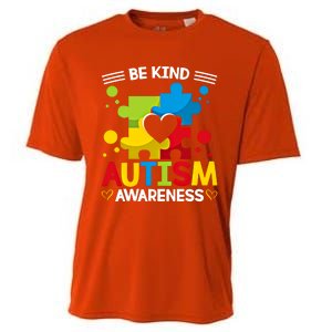 Be Kind Autism Awareness Acceptance Choose Kindness Meaningful Gift Cooling Performance Crew T-Shirt